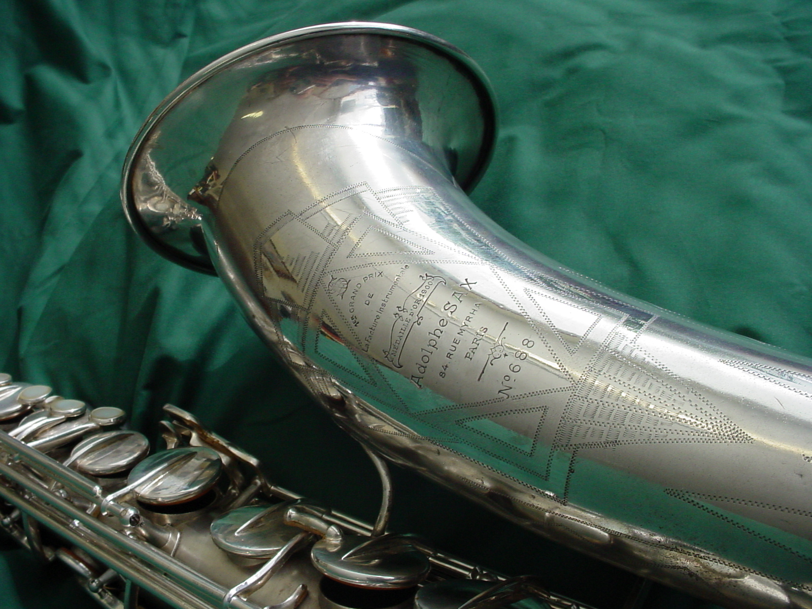 Adolphe Sax Selmer 1933 Photo of 1933 Selmer Sax by Lee Kramka